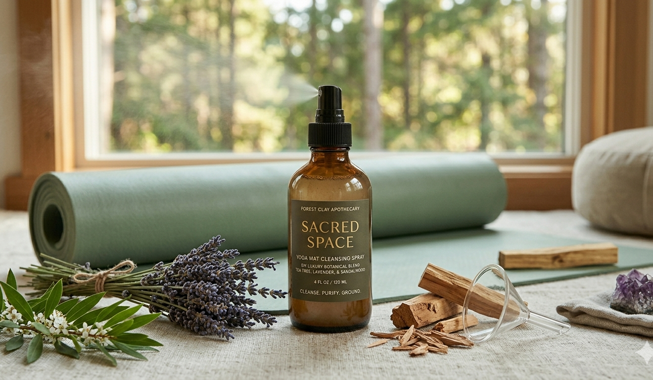 DIY Sacred Space Yoga Mat Cleansing Spray