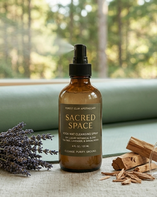DIY Sacred Space Yoga Mat Cleansing Spray