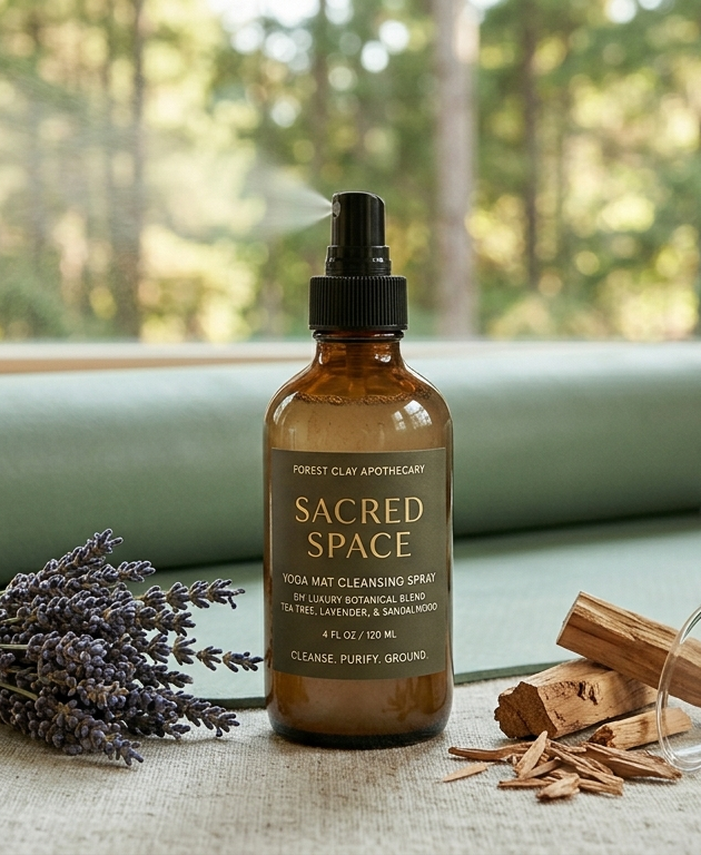 DIY Sacred Space Yoga Mat Cleansing Spray