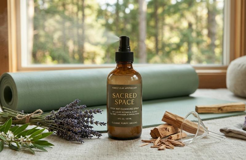 DIY Sacred Space Yoga Mat Cleansing Spray