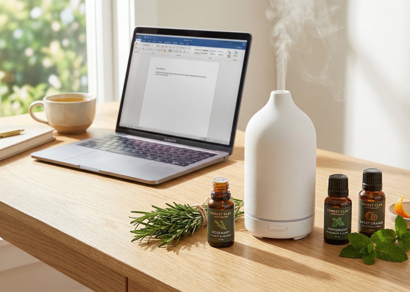 The Morning Clarity Focus Diffuser Blend