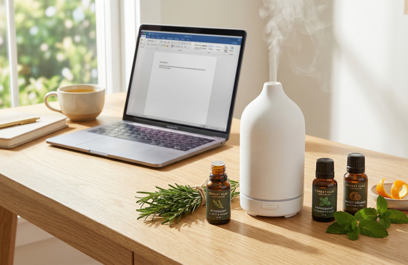 The Morning Clarity Focus Diffuser Blend